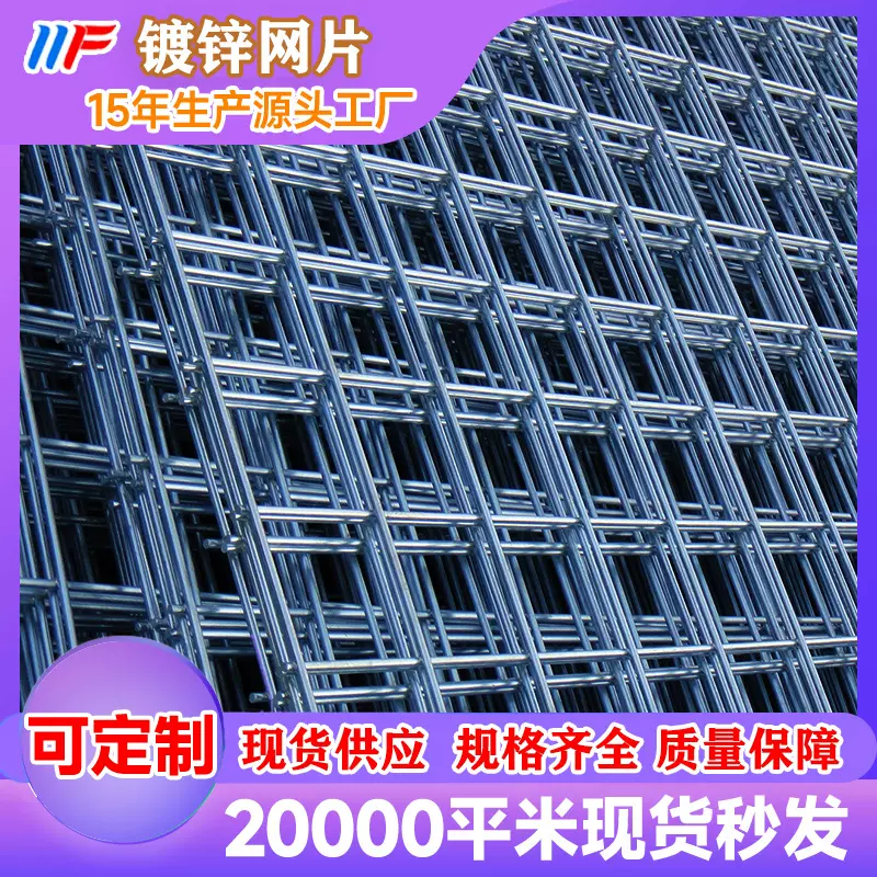 镀锌焊接钢筋网鸡鸽鸟笼养殖铁丝防护网批发优质钢丝网厂镀锌网片
