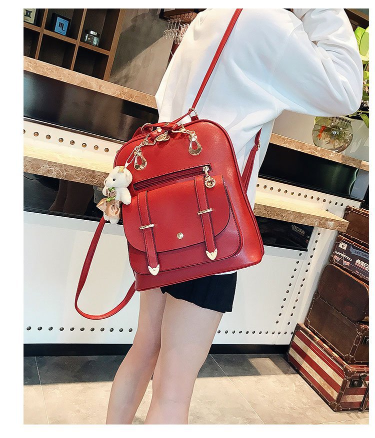 New style backpacks for women, fresh and cute student fashion and casual Korean-style women's bags, cross-border one-piece shipping worldwide undefined