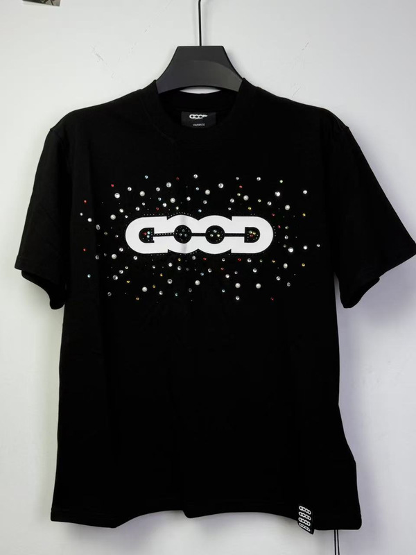 现货 GOODBRAND 假日缤纷糖果宝石轻奢时尚高级感印花短袖T恤|undefined
