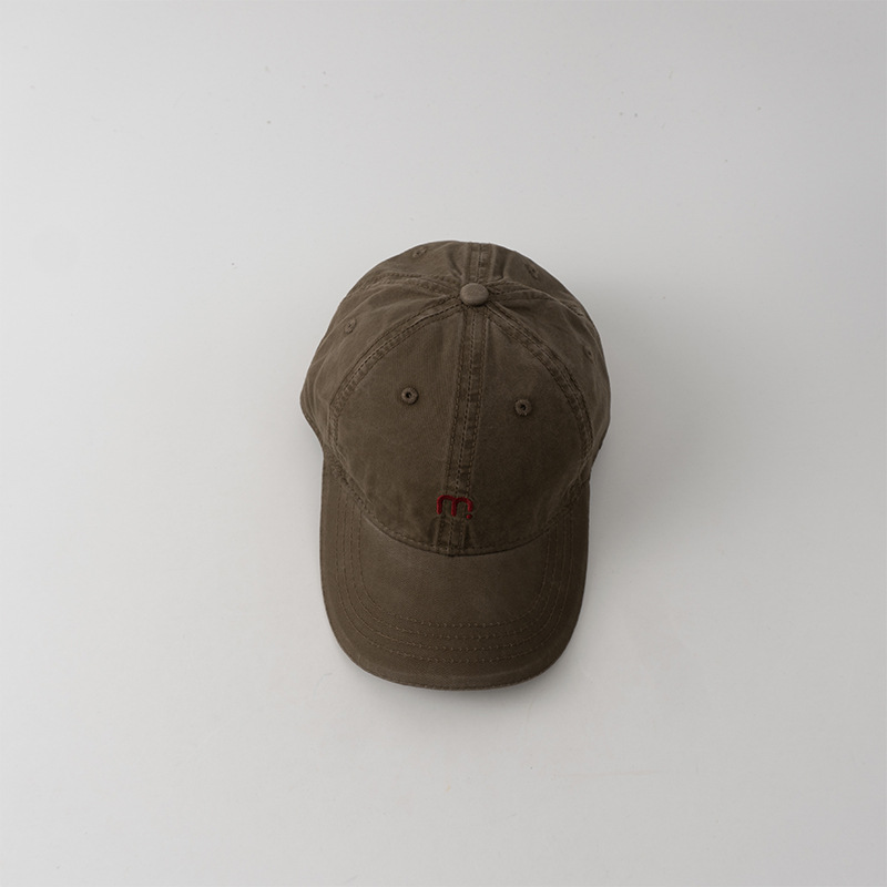 ins sombrero de pato para bebés coreanos primavera y otoño letra m bordado sombrero de béisbol para niños ocio versátil sombrero para niños