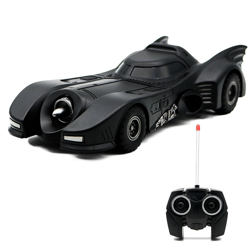 Cross-border foreign trade four-way remote control car bat sports car remote control racing movie peripheral sports car model toy