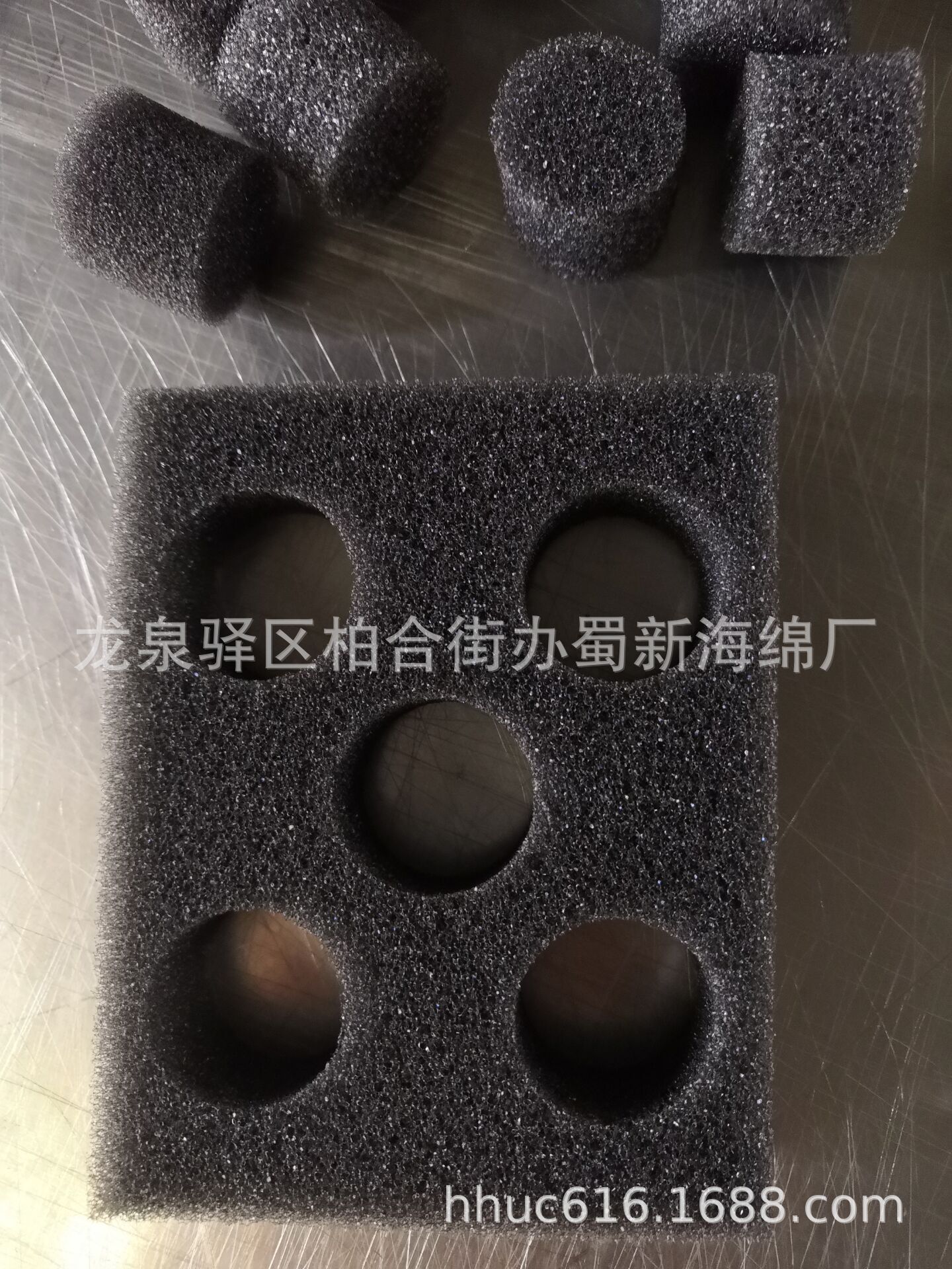 供应药瓶内衬包装海绵/圆孔内托包装泡棉/多孔内卡包装泡沫