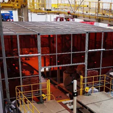 流利条框架 铝型材 机器人围栏