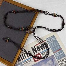 波西米亚腰带女装饰配裙子毛衣打结腰绳流苏腰链配饰长款2025新款