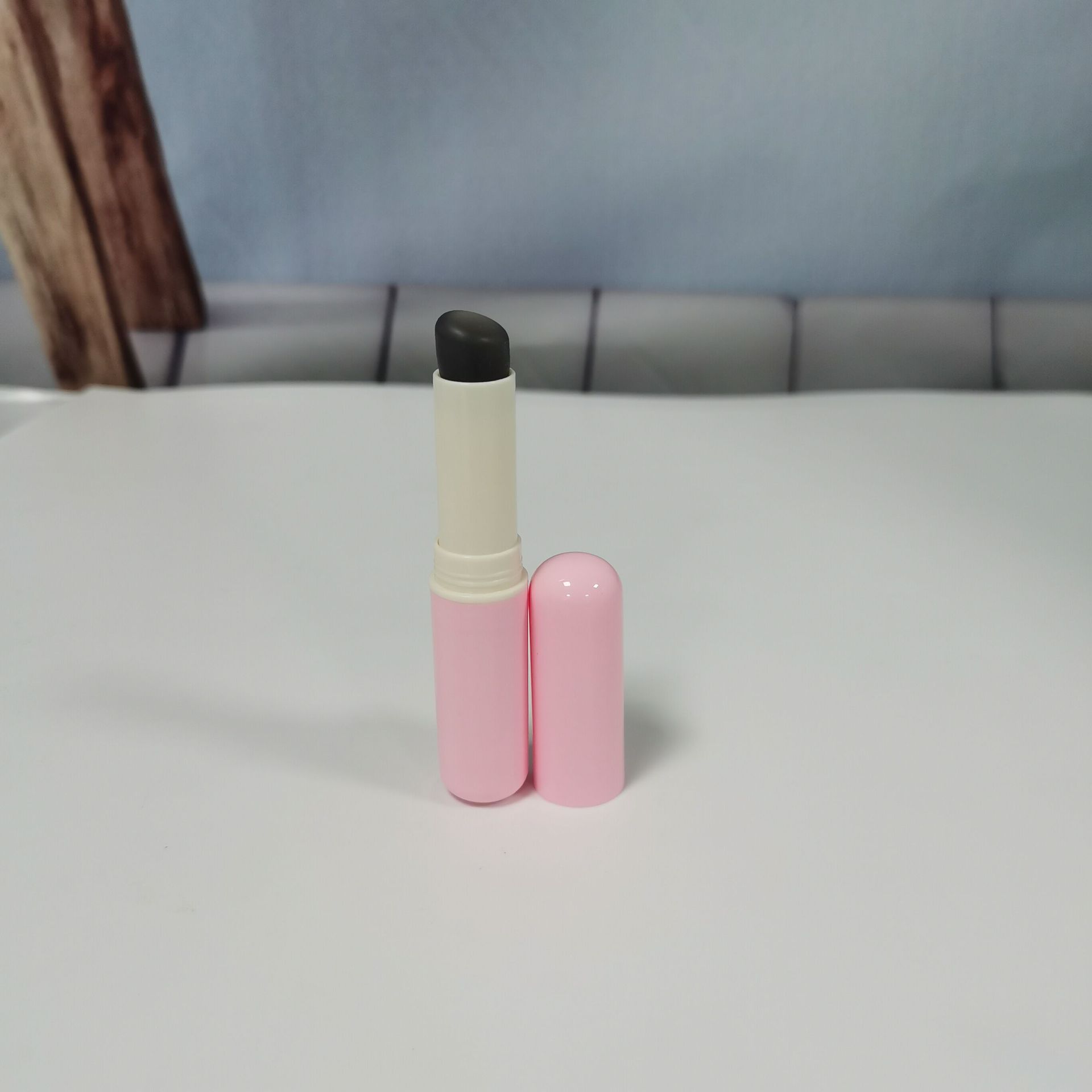 Nuevo cepillo de labios de silicona retráctil cabeza redonda portátil máscara de labios lápiz labial cepillo profesional pincel de belleza herramienta Pincel de labios