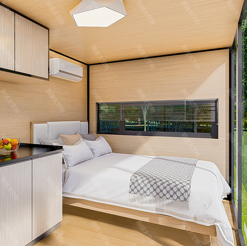 Cápsula espacial móvil casa cápsula fábrica apple cabin capsule house prefab house