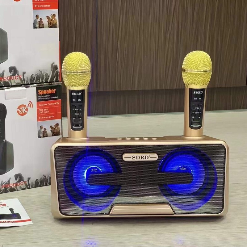 SD301Sブルートゥーススピーカー家庭KTV一体機手持ちマイク二人合唱k歌ホームシアター音響|undefined