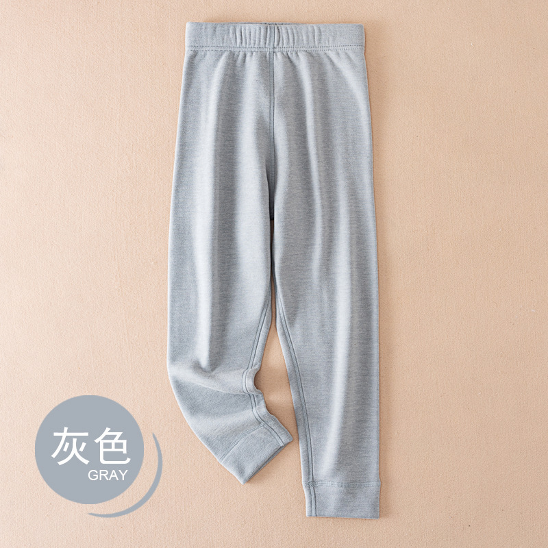 儿童保暖裤学生校服神器男女童羊毛蚕丝打底裤加厚加绒秋裤睡裤冬|undefined