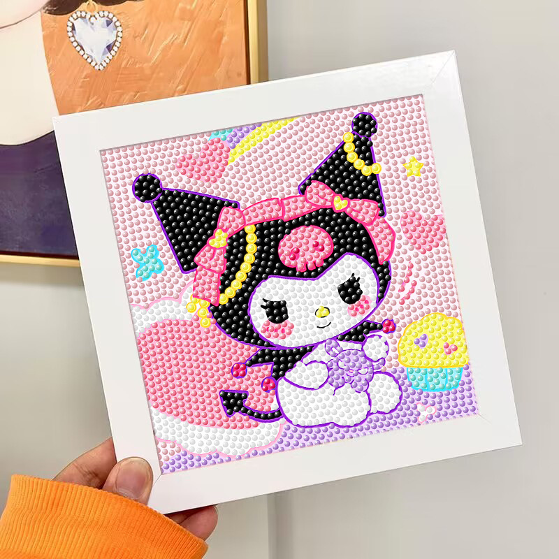 Nuevo dibujo de diamante infantil de labu diy pegatinas de diamante con marcos de fotos hechas a mano diy puzzle pegatinas de mampostería image 116