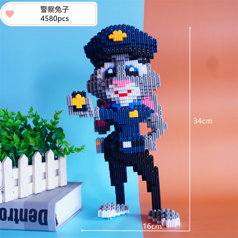 CLS Trendy Le Sen pequeños gránulos ensamblados bloques de construcción Linabel rompecabezas juguetes para niños regalos para niños y niñas