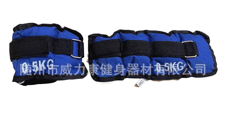 Chi Shang bolsa de arena de carga pesada, braza de 0,5 kg, braza de mano, braza de pie, bolsa de arena para correr, entrenamiento, equipo de carga pesada