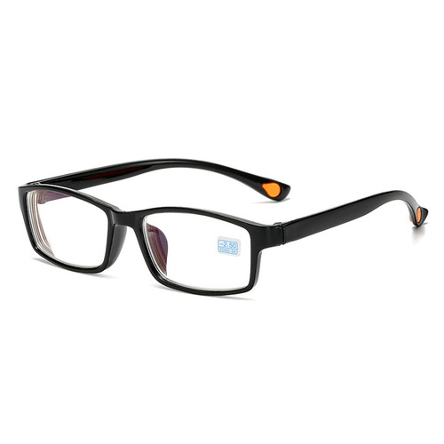 Lightweight TR90 myopia glasses, running around in the street, folding and breaking without breaking, finished myopia glasses 8015