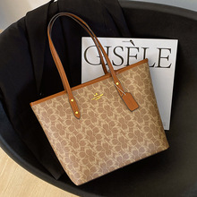 高级感大容量购物袋女包包2025新款时尚百搭手提包流行大包斜挎包