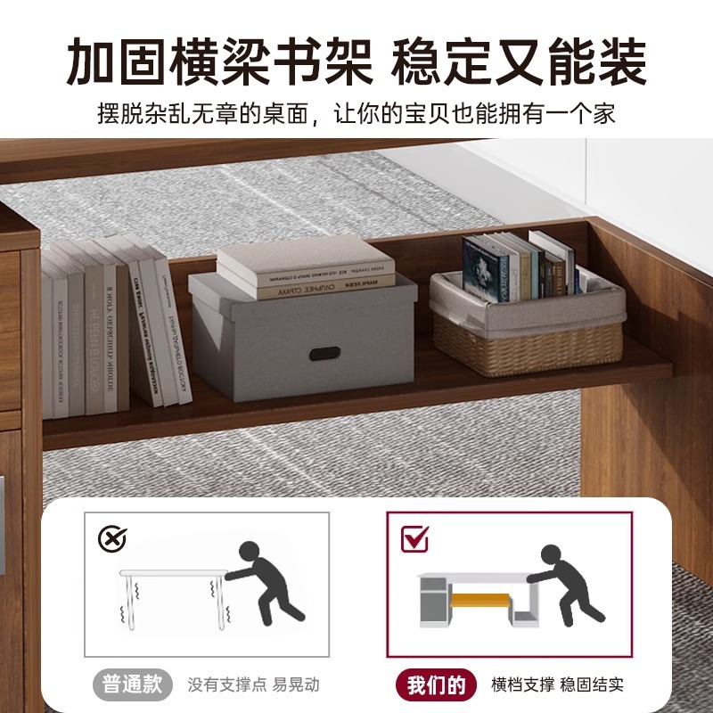 Mesa de oficina de personal mesa y silla de oficina combinación simple mesa de escritorio moderno jefe doble mesa de computadora