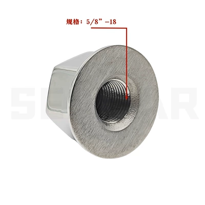 316 Stainless Steel 5/8"-18 Sükan çarxları - 58-18
