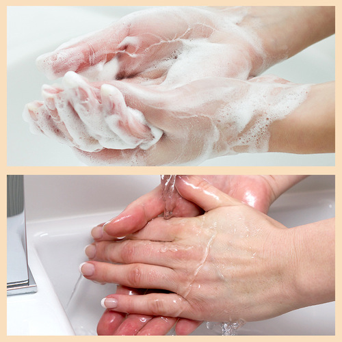 檀香型天然香氛泡沫皂液留香洗手液温和护理滋润舒缓家用清洁批发