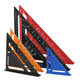 Metric inch 4 inch 7 inch 12 inch multifunctional thickened aluminum profile 45 degree angle ruler 30cm aluminum alloy triangle ruler