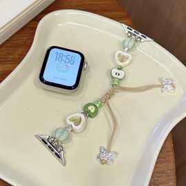 青苹果表带适用于苹果Apple手表带iwatch10/987654321SE手表带