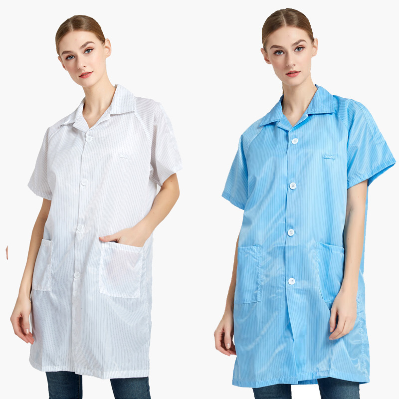 台宇 夏季防静电服 短袖 防静电大褂 无尘大褂（件）