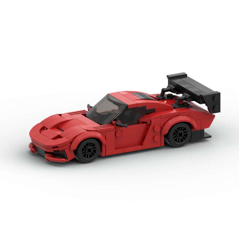 Domestic Building Blocks Moc Compatible with Lego Porsche Boys' Assembly Toys Speed8 Car Set Car Model Domestic Building Blocks Moc Compatible with Lego Porsche Boys' Assembly Toys Speed8 Car Set Car Model