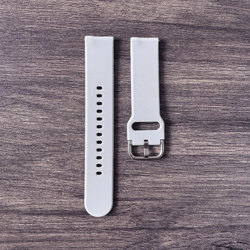 Aplicable a Huawei Samsung Smartwatch 20 / 22mm interfaz de correa de silicona fábrica en stock