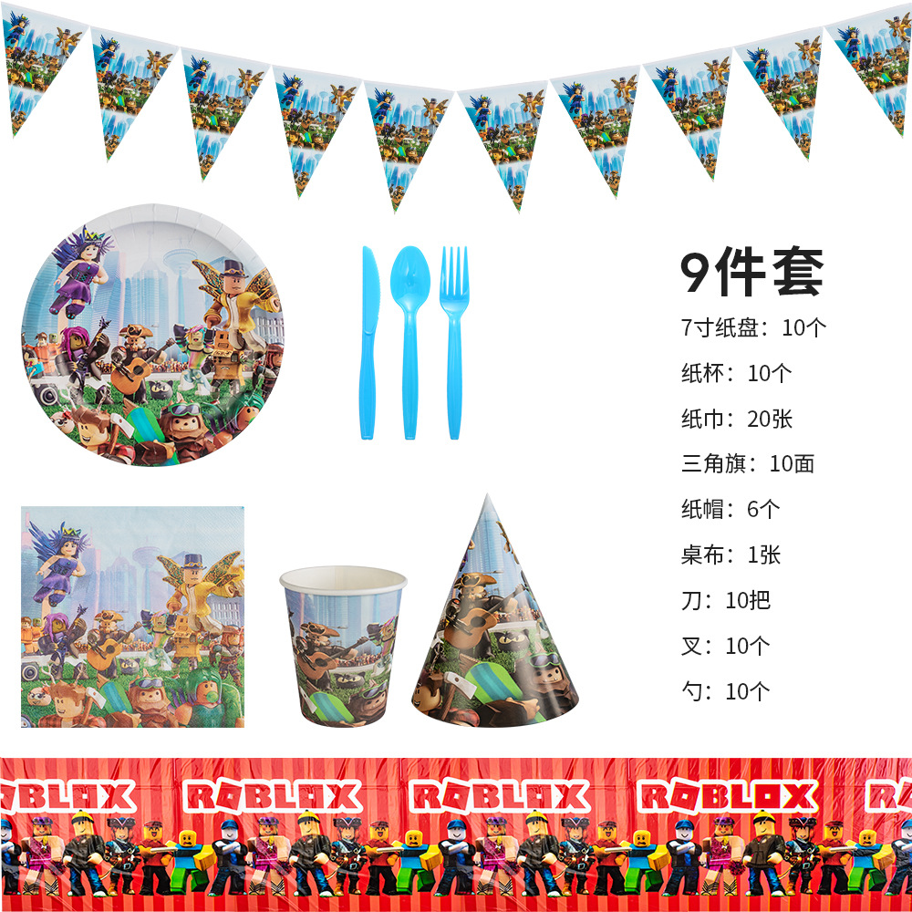 Juego de 9 piezas Roblox Virtual World