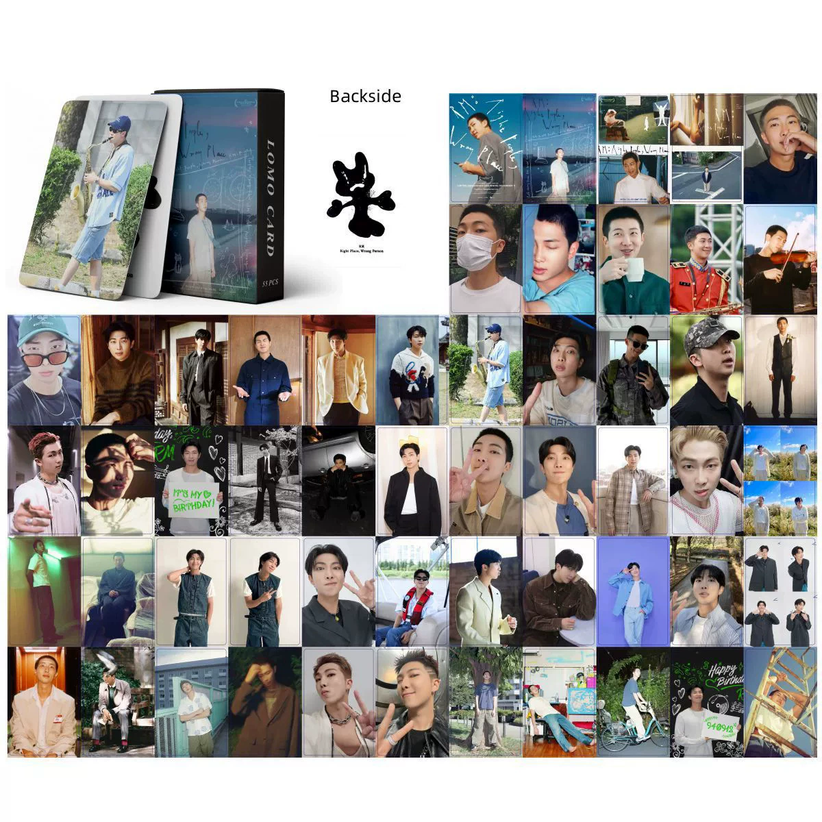 Интеграция лазерной карты 55 пуле-поддерживающая StrayKids розовый BM ILLIT блестящий градиент маленькие Lomo карты