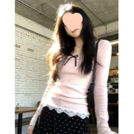 韩系一整套ootd穿搭粉色连衣裙子早春季新款漂亮感两件套