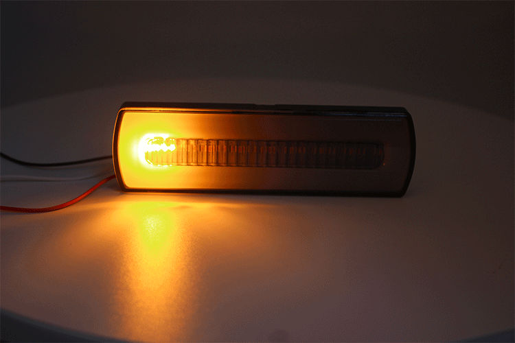 Car led universal modified pilot light motorcycle truck warning flash light rear-end anti-collision two-color brake