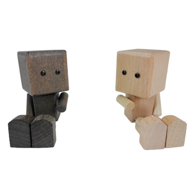 Fun and Creative Wooden Car ornaments - cologne-a-pair-of-robots-without-covers