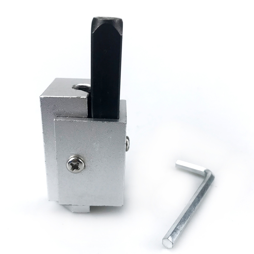 Carpintería ángulo recto punzonado cincel ángulo cincel cuadrado incrustado bisagra puerta cerradura ranura herramienta de carpintería