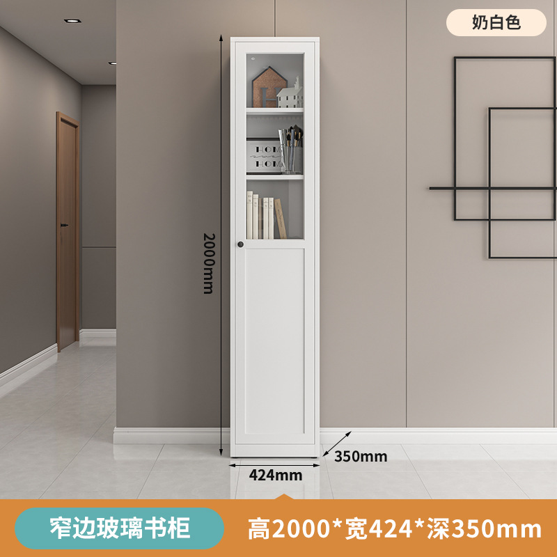 로커-상부 유리와 하부 철 42.4*35*200cm