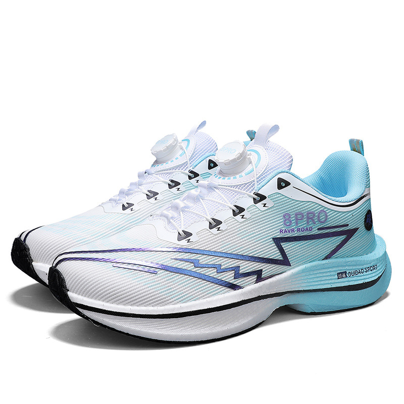 Red Rabbit 8pro placa de carbono de palma completa zapatos de carreras de amortiguación para hombres y mujeres parejas de botón giratorio zapatos juveniles