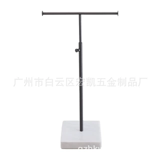 大理石底座挂包架定制T型包包展示架高档厂家定做包架子陈列道具