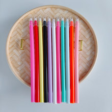 DIY圆珠笔配件8MM笔杆插套简易圆珠笔多色实色塑料笔杆工厂批发