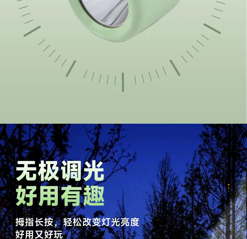 Mini Strong Light Flashlight with Long Battery Life, Rechargeable, Long-Range, Ultra-Bright, Suitable for Students, Outdoor, Dormitory, Home Use, Convenient and Portable