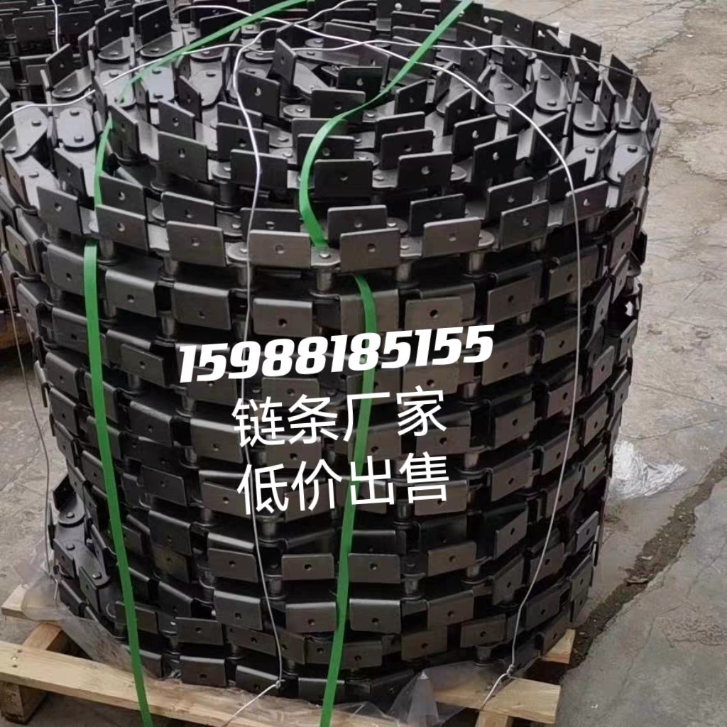 不锈钢非标异形链条 工业用耐高温大节距304工业传动链条重型链条