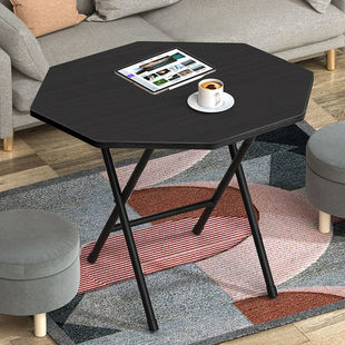 Folding Table Simple Folding Small Table Dining Table Rental Room Dining Table Round Table Home Dining New Taipei Huang