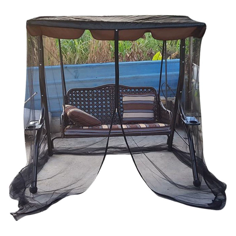 Трансграничная уличная москитная сетка, качели, уличное кресло-качалка для двора, подвесное кресло из кованого железа, балкон, кресло Qiqiu, садовое затемнение, москитная сетка