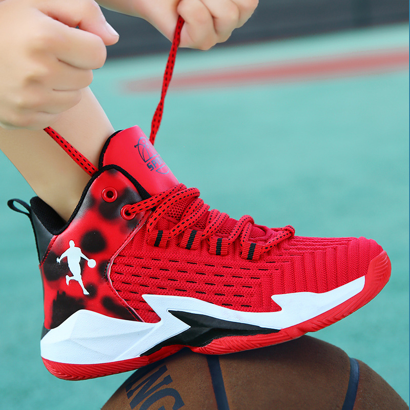 Zapatos de baloncesto para niños, zapatos para niños, primavera y verano 2024, nuevos zapatos deportivos para niños adolescentes, correr, zapatos para niños grandes y medianos