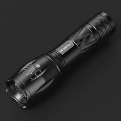 High-brightness portable multifunctional outdoor rechargeable ultra-bright long-range tactical flashlight LED light (UV fənərlər) - special-forces-high-brightness-flashlightsuper-bright-long-range-newly-upgraded-led-chipswaterproof-basic-configurationno-batterylow-brightness-58k8-hour-standby