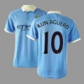 15-16 Man City Home Premier League + #10 Printed