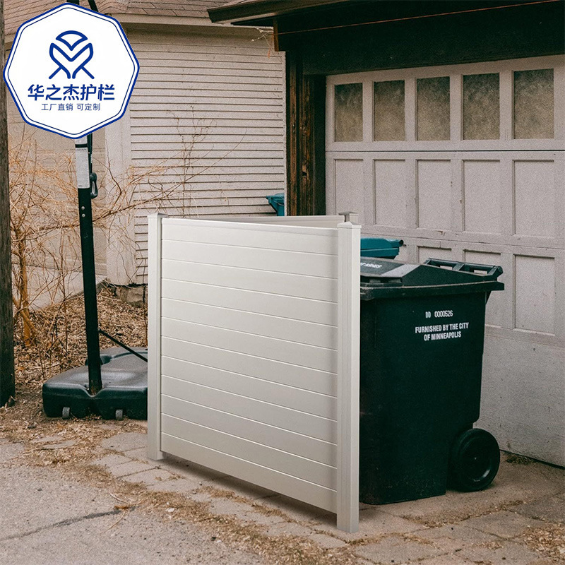 Privacy Fence Panels Commonly Used in European and American Gardens, Trash Cans, Air Conditioning Enclosures, Pvc Outdoor Faux Thatch Roof