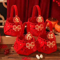 Housewarming hand basket decoration new home gift moving into new home living room ceremony decoration supplies ornaments