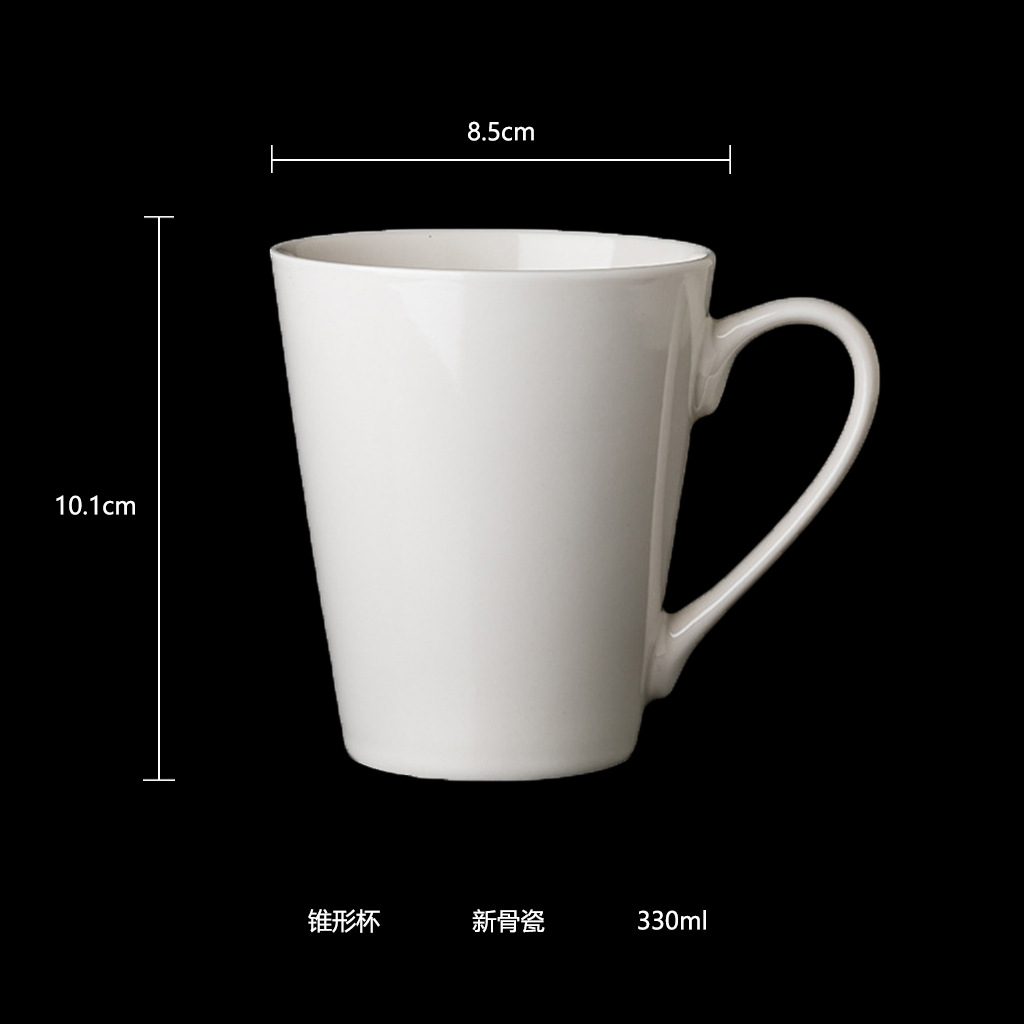 Taza en relieve Taza para beber té con leche Impresión personalizada Marca LOGO Evento empresarial corporativo Regalo conmemorativo Café de cerámica