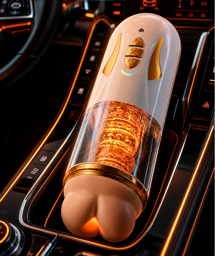 Fully Automatic Electric Male Masturbator with Smart Heating, Voice and Hands-Free Use — detail image 13