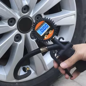 【Direct from Manufacturer】Tire Inflation Gauge Digital Tire Pressure Gauge Car Tire Pressure Meter Tire Pressure Gun