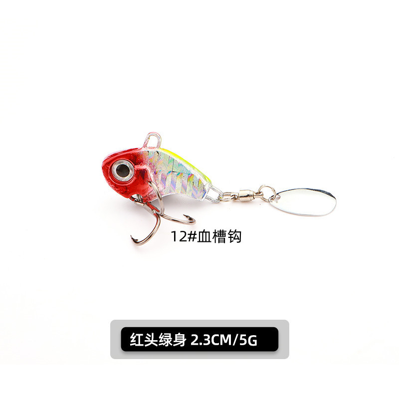 6 Colors Metal Spinner Baits weedless spinner blade baits Fresh Water Bass Swimbait Tackle Gear