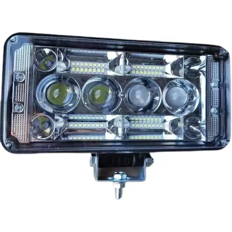 12V 車の LED ヘッドライト 24 トラック逆転ライト集光レンズレーザー砲フォグランプ高光束電気自動車スポットライト|undefined