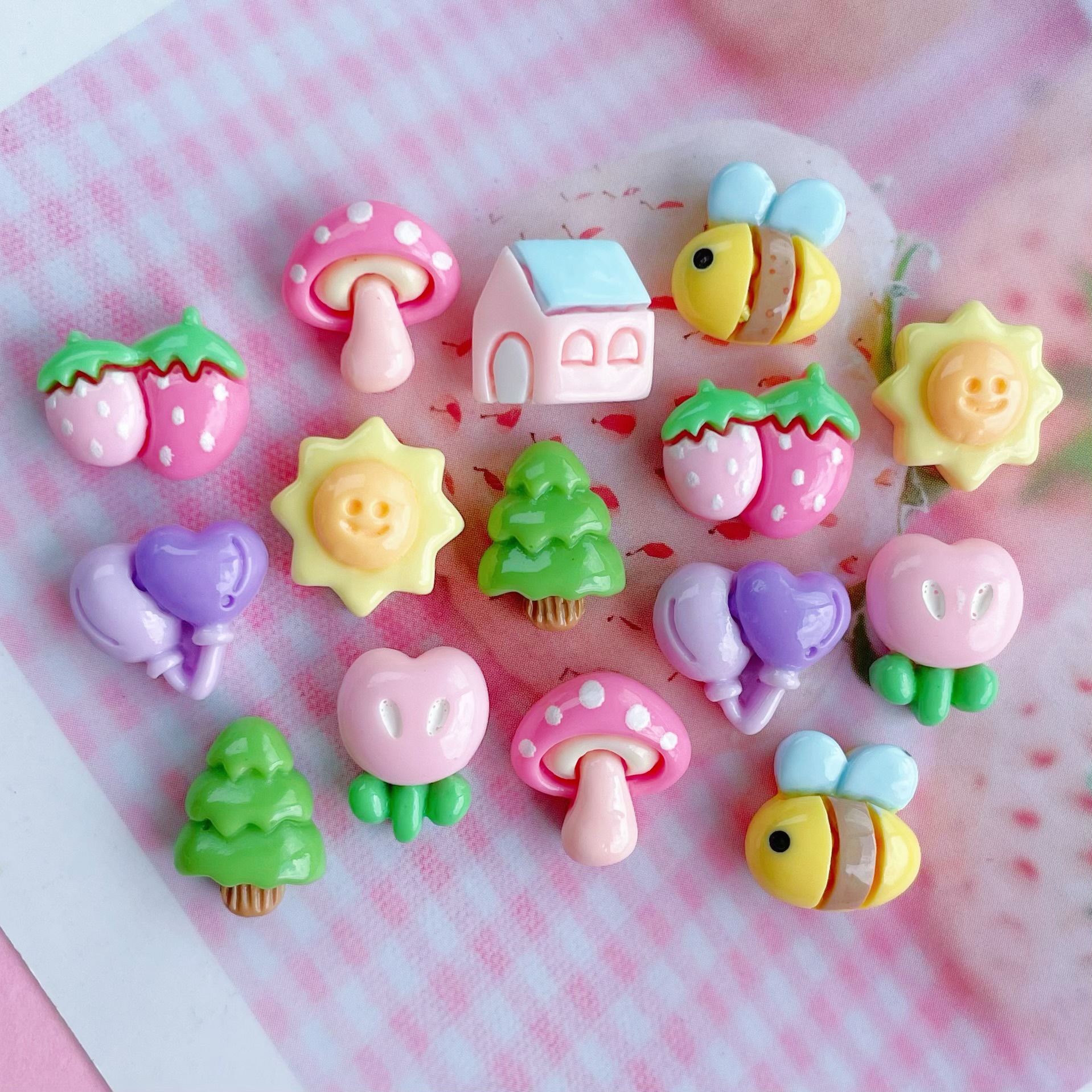 Bee Mushroom Series: Random Mixed Style
